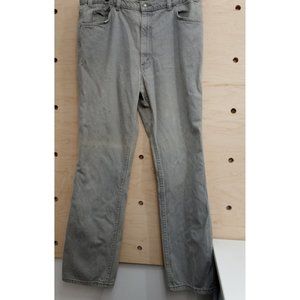 Vintage Gray Levi's Jeans Size 38 X 32. Back To School